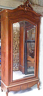 french antique rococo style armoire